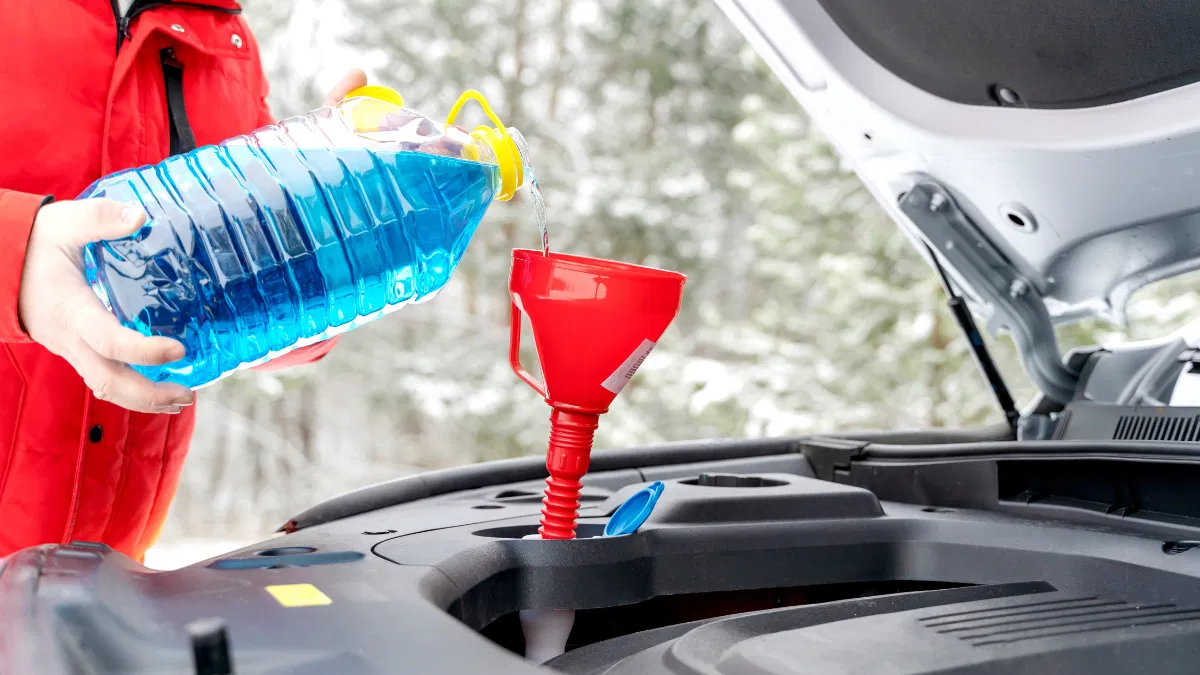 liquido limpiaparabrisas sistema lavaparabrisas seguridad visibilidad en carretera